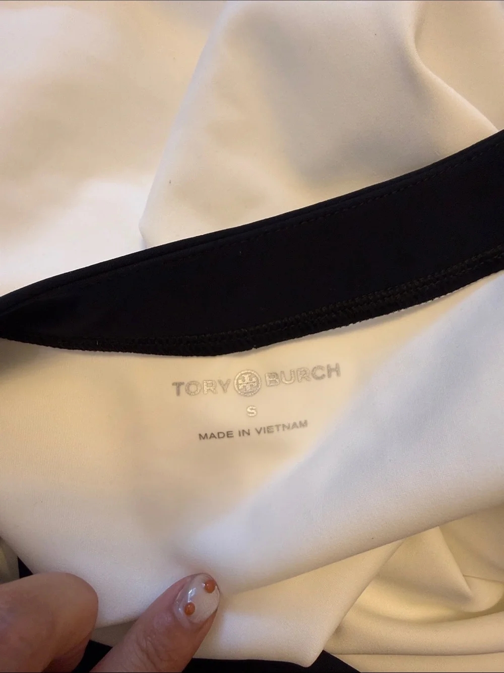 Tory burch contrast binding tennis dress